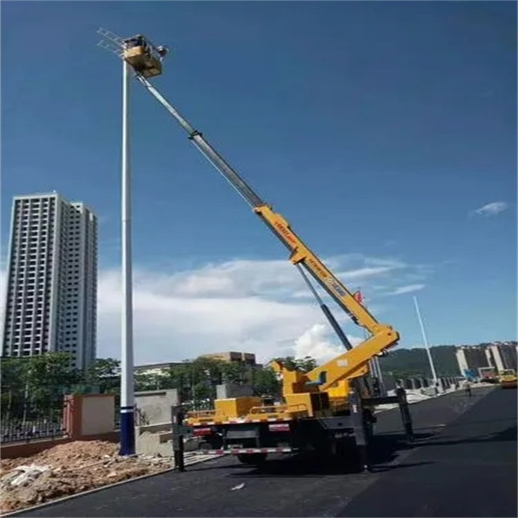 毕节维修路灯的曲臂升降车出租